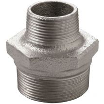 Atusa Temperguss Reduzierdoppelnippel Nr. 245 verzinkt, 3/4 x 1/2