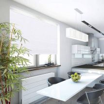 Wabenplissee ohne Bohren Verdunklung Thermo Doppelplissee Klemmfix Zweifarbig, Plissee Faltrollo Sonnen-, Sicht- und Schallschutz, Jalousie