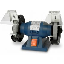 Eberth - Schleifbock Doppelschleifer Doppelschleifmaschine Elektrisch 150W, Grobe A36, Feine A60 Schleifscheibe mit 125mm Durchmesser, 2x