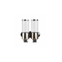 Doppelseifenspender-Shampoospender 2 x 500 ml für wc, Toiletten, Badezimmer 2