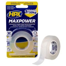 Hpx - Doppelseitiges Klebeband Mit Starker Haftung Transparent 19mm X 2m Ht1902