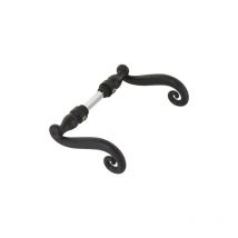 Bouvet - Doppelter Türdrücker Aquitaine 41 Eisen schwarz - 86330