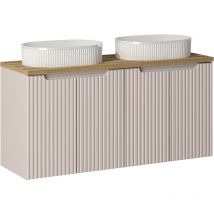 Doppelwaschtisch 120cm Riva, Kaschmir