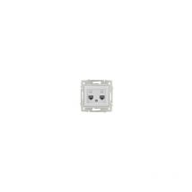 Doppia presa dati RJ45 categoria 6 bianca SOLERA ERP88 / 2