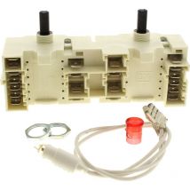 Siltal - Doppio interruttore 41.42723.044 per piano cottura