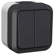 Quarx - Doppio interruttore aquapro - 250V, 10AX
