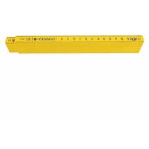 Doppiometro in plastica ultraresistente 3 mm – 10 stecche – Scala millimetrata – VOLA