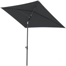 Doppler - active Green Edition 200 x 120 cm Sonnenschirm in 4 Farbvarianten Mittelmastschirm Balkonsch 840 Anthrazit