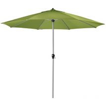 Doppler - Active Kurbel 380 Sonnenschirm 5 Farben ø 380 cm Marktschirm Mittelmast 444438 836 Fresh Green