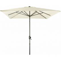 Derby - Sonnenschirm / Kurbelschirm 'Basic Lift neo 200 x 250', 200 x 250 cm, natur, Bezug aus 100% Polyester, Gestell aus Aluminium, 6,4 kg