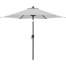 Ombrellone Per Il Giardino Jack 250cm Grigio Chiaro I Parasole Rotondo Per Balcone E Terrazza I Inclinabile I Ombrellone Da Balcone I Ombrellone A 