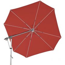 Doppler - Protect Pendel 400 p Sonnenschirm 8 Farbvarianten Pendelschirm Ampelschirm T831 Terracotta