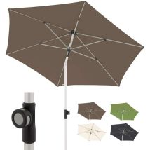 Doppler Push Up Parasole I Regolabile Manualmente In Altezza Con Rotella I Moderno Parasole Da Balcone I Facile Da Aprire E Chiudere I 220 Cm I 