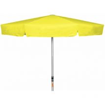 Sonnenschirm/ Großschirm 'Alu Expert Teleskop' ø 4,00 m, gelb, mit Volant, Bezug aus 100% Polyester, Gestell aus Aluminium, 17,1 kg - Doppler