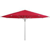 Sonnenschirm/ Großschirm 'telestar' Ø 5,00 M, Rot, Ohne Volant, Bezug Aus 100% Polyester, Gestell Aus Aluminium, 25 Kg Sonnenschirm / Großschirm '
