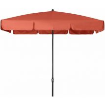Doppler - Sonnenschirm 'Sunline Waterproof neo 225 x 120', 225 x 120 cm, terrracotta, Bezug aus 100% Polyester, Gestell aus Stahl, 3,6 kg
