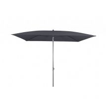 Doppler - Sunline Waterproof 230 x 190 cm Sonnenschirm in 10 Farben Mittelmastschirm Balkonschirm 840 Anthrazit