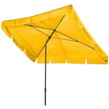 Doppler - Sunline Waterproof iii 260 x 150 cm Sonnenschirm in 9 Farben Mittelmastschirm Balkonschirm 811 Gelb