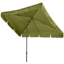 Doppler Sunline Waterproof III 260 x 150 cm Sonnenschirm in 9 Farben Mittelmastschirm Balkonschirm 841 Pistazie