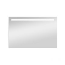 Bathman Srl - Dora - specchio da bagno retroilluminato strip led ip44, dimensioni 120 x 70 cm