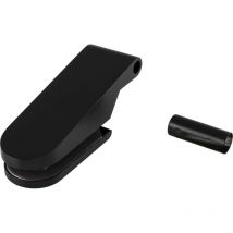 Dorma-glas - Türband Flügelteil Studio Rondo 10.230, Glas 8 mm, schwarz matt