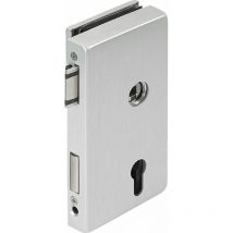 Schloss junior office classic pz mit Wechsel, rechts,silber eloxiert(11.281)