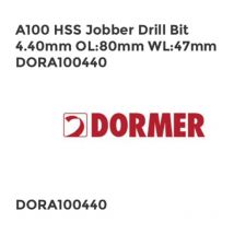 Dormer - A100 4.40MM Jobber/Twist Drill hss Straight Shank