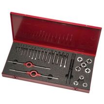 Dormer - Gewindeschneidzeugsatz HS-10M unf 1/4 - 3/4 ' 25 hss Metallkassette