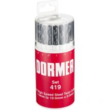 Dormer Jobber Drill Set, Set of 19