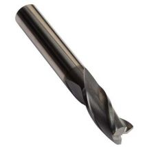 Langlochfräser HM Z.3 – 14 mm Durchmesser – 30 mm Schnittlänge – 3 Schneiden – VHM mit AlCrN-Beschichtung – für Stahl, Edelstahl, Aluminium