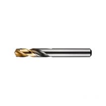 Kurzbohrer hss DIN1897N 13,5mm 135G Typ n 2,5xD A02213.5 TiN Tip Dormer