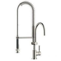 Dornbracht – Einhebelmischer TARA Classic – 360° schwenkbar – 200 mm Ausladung – 665 mm Höhe – Antikalk-System