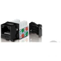 Dose rj45 artikel u/utp cat5e schwarz - 50102