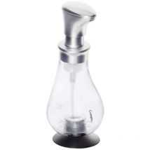 Dosificador jabon plateado