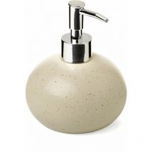 Tatay Duna Dosificador Jabón, Acrilonitrile butadiene stirene (abs), Beige, Standard, 11x11x13.5 cm