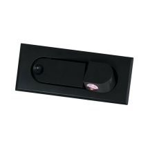 Larissa Lighting - Dospat Sconce Applique Murale Encastré led 1x 3W Noir