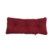 Dossier géant coussin palette 130x57 cm - Rouge