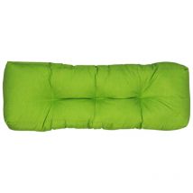 Bananair - Dossier Seul Coussin Palette - 120x40x15 cm Vert