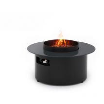 Dot - Planika - Tavolino 2 in 1 con caminetto. Fornello alimentato da cartuccia di gas propano. Potenza riscaldamento 8kw, durata combustione 4h.