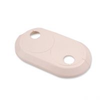 Pepte - 15mm Double pvc Blanc Radiateur Plastique Conduite D'eau Couverture Collier
