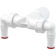 Alcadrain - Double Dishwasher Elbow to 32/40mm Waste Trap Connector