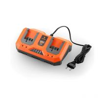 Double chargeur de batterie 2,4 Ah 20V Fuxtec FX-E1LG3A - pour batteries 20V Fuxtec