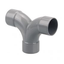 Coude double parallèle grand rayon 87°30 - Diamètre ø 40 - ff