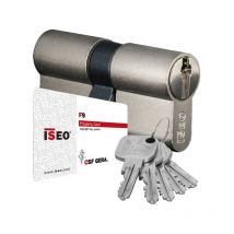 Isé - Double Cylindre Débrayable 40x40 F9 - 6 Goupilles Protégées