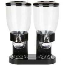 Double Distributeur de Céréales - Distributeurs de Céréales - Cornflakes Dispenser - Contenants de Céréales