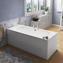 Double Ended Straight Bath No Tap Holes 1700x700 (Round)