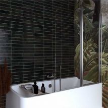 Kiamami Valentina - Double Paroi Suspendue 120Cm Avec Élément Pivotant Giada