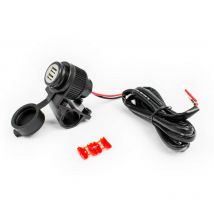 Albrecht - Alan Electronics Double prise usb pour moto Prise usb (73700)