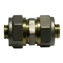 Double raccord droit dfx pour multicouche