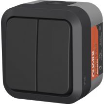 Double va et vient étanche aquapro 250V - 10A Quarx